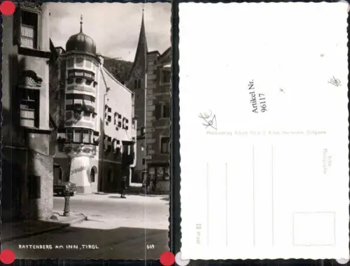 96117,Rattenberg in Tirol Strassenansicht