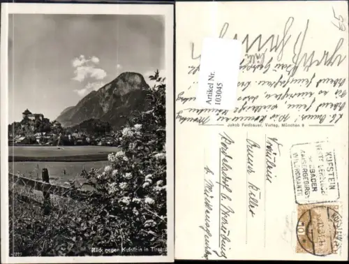 103045,Blick gegen Kufstein in Tirol