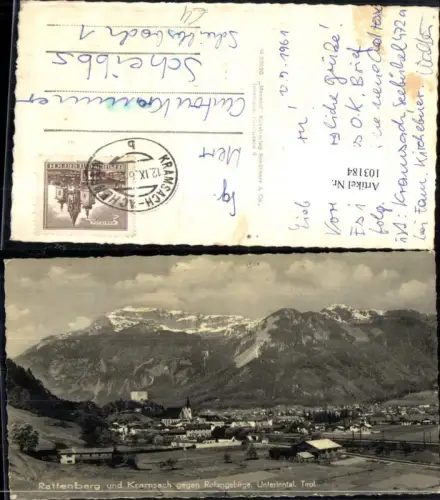 103184,Rattenberg und Kramsach Unterinntal