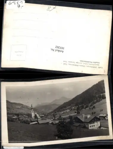103202,Foto AK Oberau Wildschönau Ortsansicht