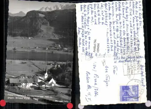 109494,Vorderthiersee Thiersee bei Kufstein