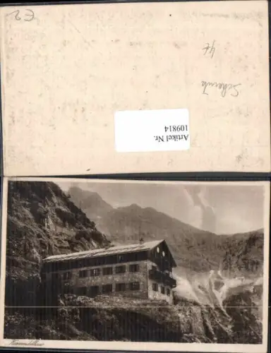 109814,Karwendelhaus bei Scharnitz Tirol Berghütte im Karwendel