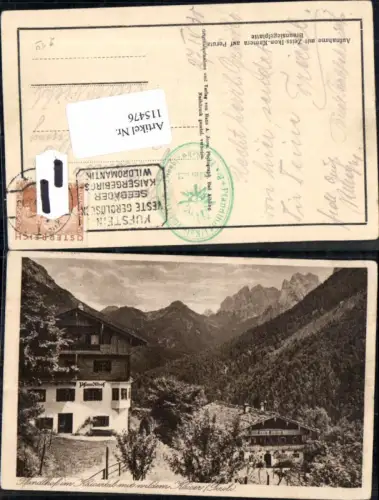 115476,Pfandlhof im Kaisertal bei Kufstein Gasthaus Pension 1925