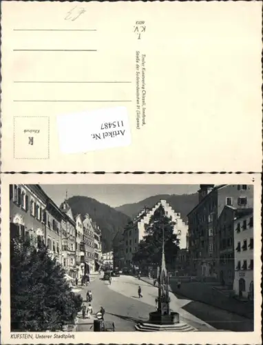 115487,Kufstein in Tirol Unterer Stadtplatz