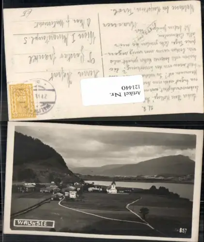 121440,Walchsee Ortsansicht 1925