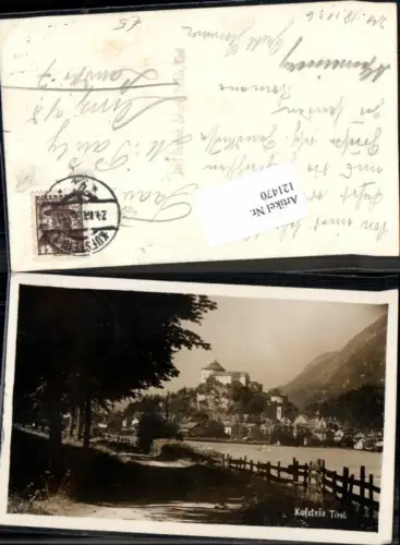 121470,Wegpartie in Kufstein in Tirol 1936