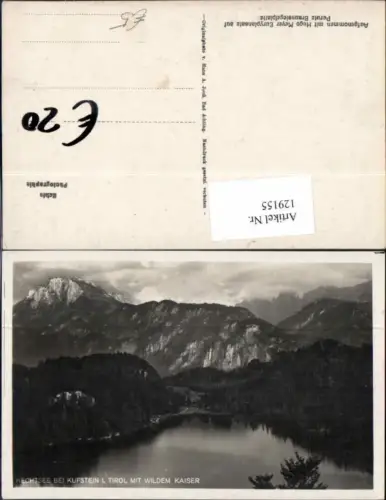 129155,Hechtsee bei Kufstein in Tirol m., Wildem Kaiser