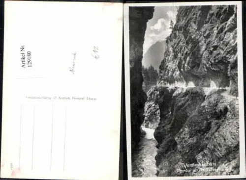 129180,Tiefenbachklamm Triftsteig bei Kramsach