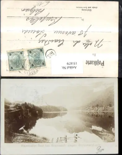 151879,Rainthaler See b. Kramsach geg. Sonnwendjoch