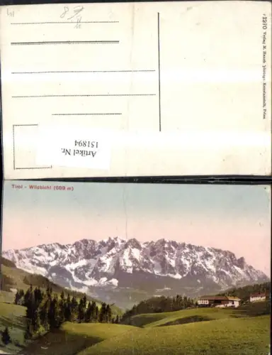 151894,Wildbichl Ansicht m. Bauernhof Niederndorf b. Kufstein