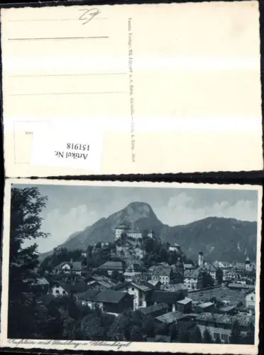 151918,Kufstein m. Pendling v. Heldenhügel