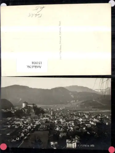 151938,Foto Ak Kufstein m. Festung