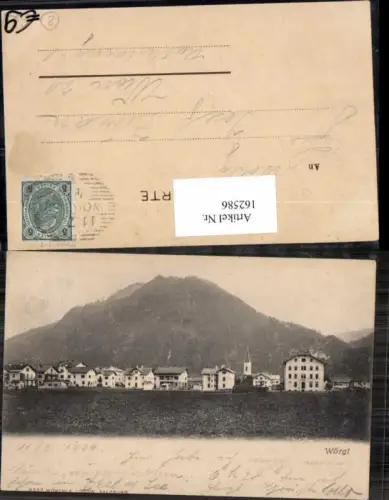 162586,Wörgl in Tirol Detailansicht um 1900 pub Würthle Sohn 8337