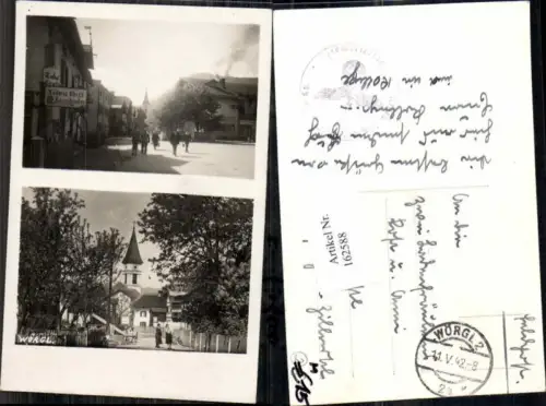 162588,Wörgl in Tirol seltene Fotokarte Fassbinder Obrist Ludwig