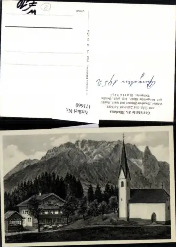 171660,St Nikolaus b. Kufstein Gaststätte am Fuße des Zahmen Kaisers Kirche