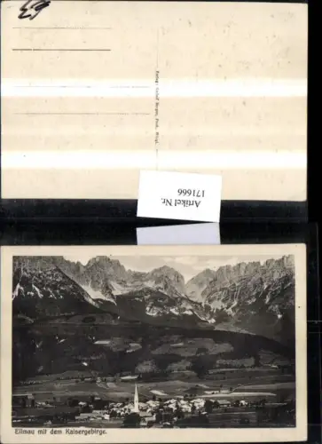 171666,Ellmau Totale m. d. Kaisergebirge