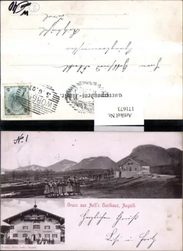 171673,Gruß aus Astl Gasthaus Angath b. Kufstein Personen