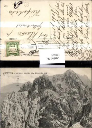171674,Kufstein Die Drei Halten Vom Sonneck aus