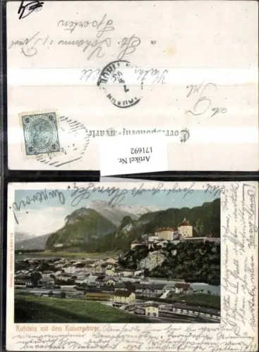 171692,Kufstein Totale m. d. Kaisergebirge