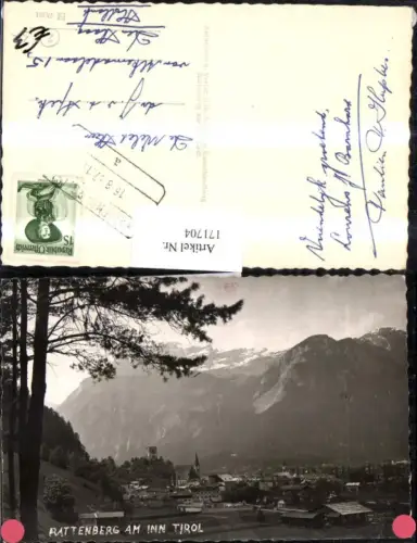 171704,Rattenberg a. Inn Ansicht 1957