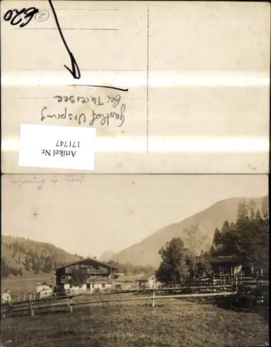 171747,Gasthof Ursprung b. Thiersee Foto Ak