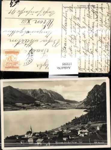 173595,Walchsee m. d. Kaiser Totale