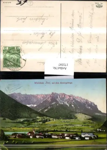 173597,Walchsee m. d. Kaisergebirge Totale