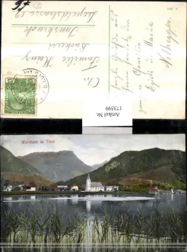 173599,Walchsee Teilansicht See