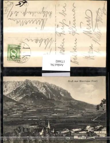 173602,Walchsee Gruß aus Walchsee Totale