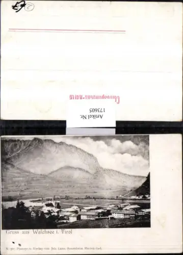 173605,Walchsee Gruß aus Walchsee Totale
