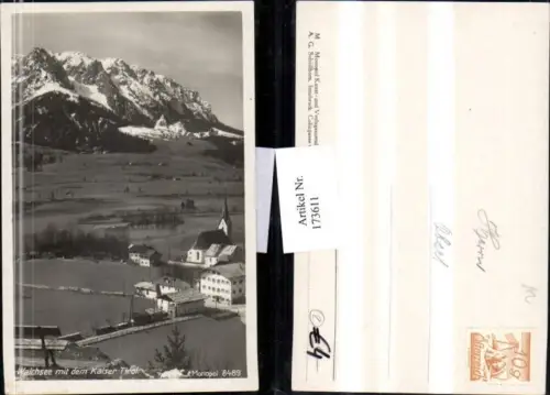 173611,Walchsee m. d. Kaiser Teilansicht