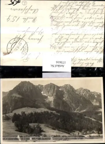 173616,Walchsee Kaisergebirge Teilansicht