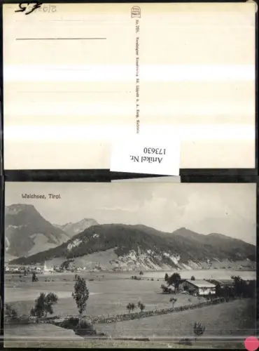 173630,Walchsee Teilansicht