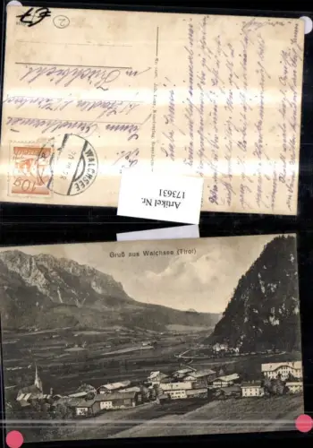 173631,Walchsee Gruß aus Walchsee Totale