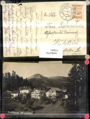 173641,Wildbichl Gasthaus Totale