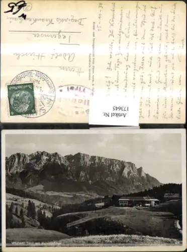 173645,Wildbichl m. Kaisergebirge Teilansicht