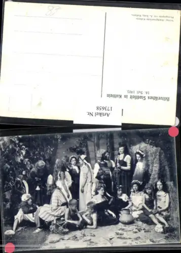 173658,Foto AK Kufstein historisches Stadtfest 16 Juli 1905 Personen