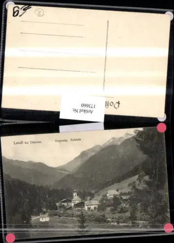 173660,Landl b. Thiersee Ursprung Kufstein Totale