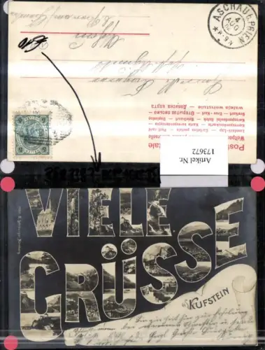 173672,Kufstein Viele Grüße Buchstaben Collage