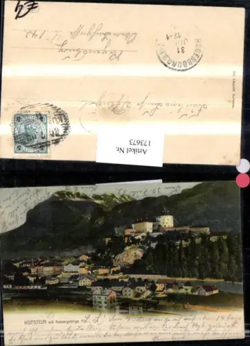173673,Kufstein Totale m. Kaisergebirge