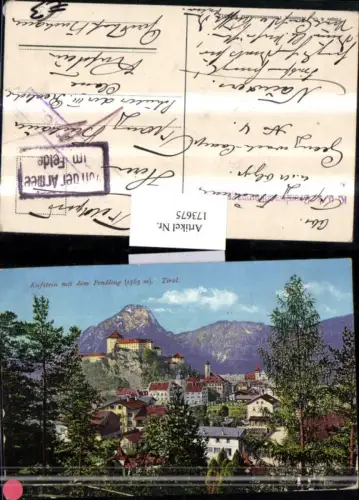 173675,Kufstein Teilansicht m. d. Pendling