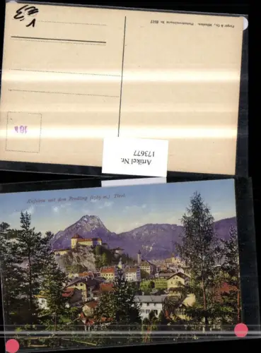 173677,Kufstein Teilansicht m. d. Pendling pub Purger e Co 8517