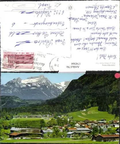 174564,Bad Häring Totale Blick auf Wilden Kaiser
