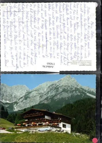 174565,Scheffau a. Wilden Kaiser Gasthof Jagerwirt Bes. Platzer u. Widmann