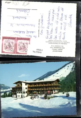 174569,Wildschönau Gasthof Pension Bernauerhof