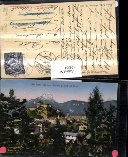 174574,Kufstein Teilansicht m. d. Pendling pub Purger e Co 8517