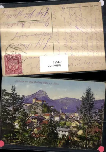 174581,Kufstein Teilansicht m. d. Pendling pub Purger e Co 8517