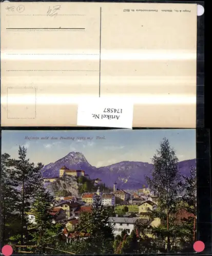 174587,Kufstein Teilansicht m. d. Pendling pub Purger e Co 8517