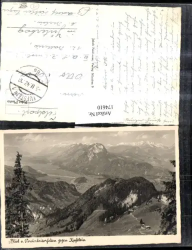 174610,Blick v. Vorderkaiserfelden geg. Kufstein