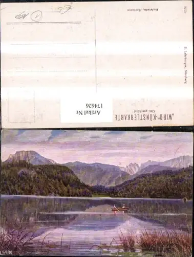 174626,Künstler AK Wiro Hechtsee b. Kufstein